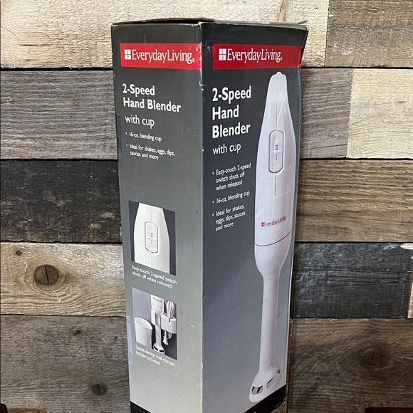 Everyday Living White 2-Speed Hand Blender NWT - Picture 5 of 7